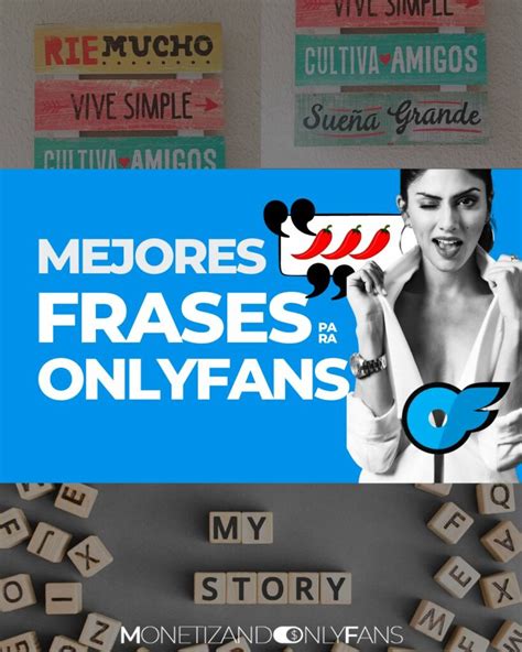 FRASES para ONLYFANS en tus post: 50 ideas y。